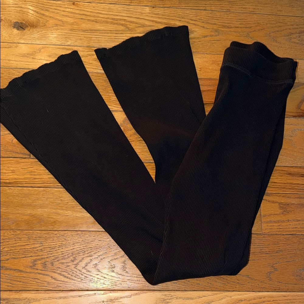 PINK Victoria's Secret Women’s Black Wide Leg Pants